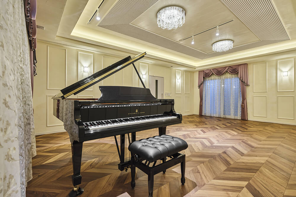 セカンドハウスのピアノ質