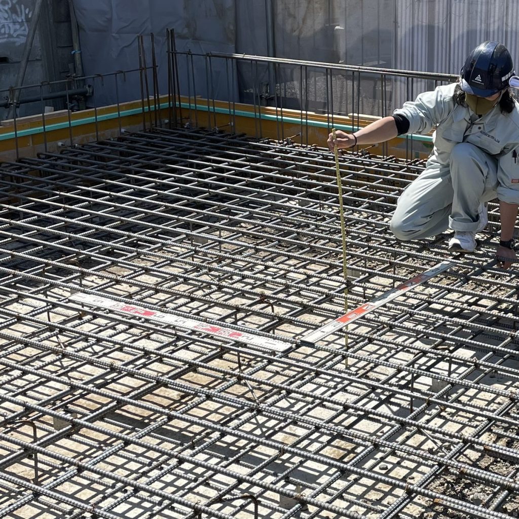 RC住宅の躯体工事
